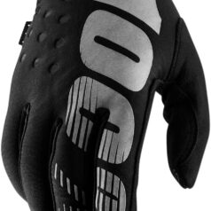 BRISKER COLD WEATHER GLOVES BLACK/GRAY MEDIUM