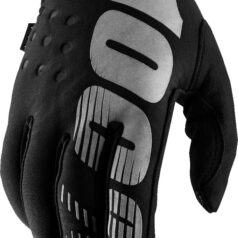 WOMENS BRISKER COLD WEATHER GLOVES BLACK/GRAY MEDIUM