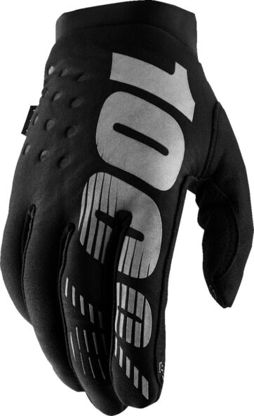 WOMENS BRISKER COLD WEATHER GLOVES BLACK/GRAY X-LARGE