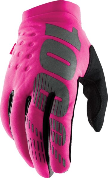 WOMENS BRISKER COLD WEATHER GLOVES PINK/BLACK X-LARGE