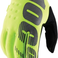 YOUTH BRISKER COLD WEATHER GLOVES FLO YELLOW/BLACK MEDIUM
