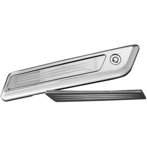 ACCUTRONIX LATCH COVER INSERT SADDLEBAG DIAMOND CHROME