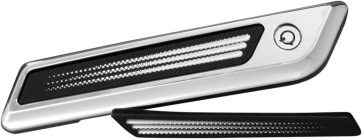 ACCUTRONIX LATCH COVER INSERT SADDLEBAG KNURLED SPEED BALL BLACK