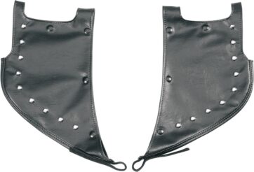 RAIN GUARD LOWERS FOR LINDBY TWINBAR AND HIGHWAY BAR HIGHWAY BAR TEXTILE BLACK