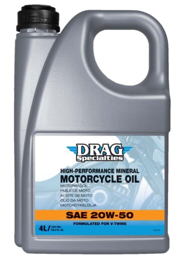 OIL E-DRAG 20W50 6/1GAL