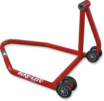 SINGLE-SIDED SWINGARM LEFT RS-16 REAR STAND RED