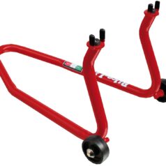 REAR STAND TRIUMPH BONNEVILLE-THRUXTON-SCRAMBLER RS17-TB RED
