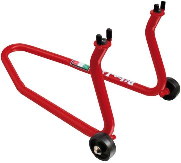 REAR STAND TRIUMPH BONNEVILLE-THRUXTON-SCRAMBLER RS17-TB RED