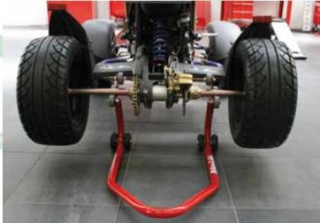 QUAD STAND RS-Q REAR RED - Bild 2