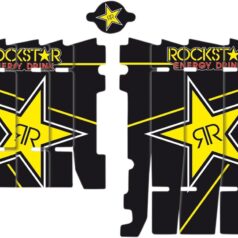 ROCKSTAR ENERGY RADIATOR LOUVER STICKERS