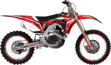 GRAPHIC KIT WITH SEAT COVER CR85 03-07 - Bild 4
