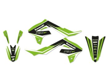 GRAPHIC KIT WITH SEAT COVER KXF450 19