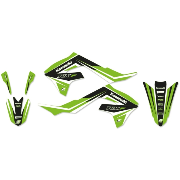 GRAPHIC KIT WITH SEAT COVER KXF450 19