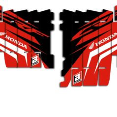 RADIATOR LOUVER STICKER CRF450
