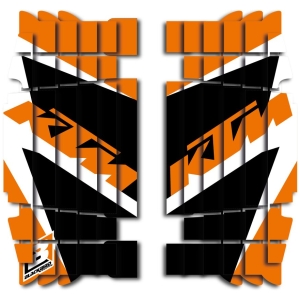 RADIATOR LOUVER STCIKER SX/SXF