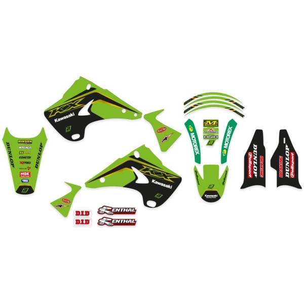 GRAPHIC KIT WITH SEAT COVER REP KAWASAKI 2020