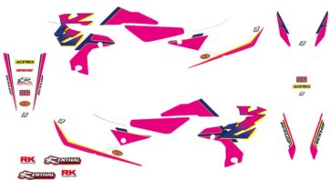 GRAPHIC W/S RETRO YZF - Bild 3