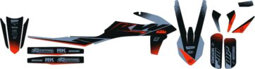 GRAPH KIT MAT BLK KTM - Bild 2
