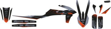 GRAPH KIT MAT BLK KTM - Bild 4