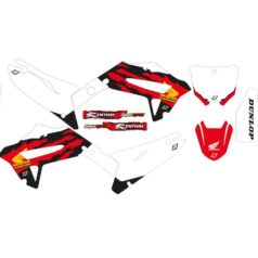 GRAPHIC KIT RETRO CRF 21