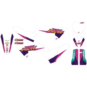 GRAPHIC KIT RETRO KTM 23