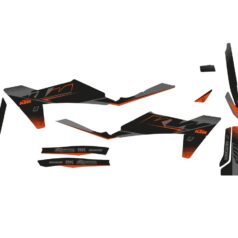 GRAPHIC KIT MAT BLK KTM 2