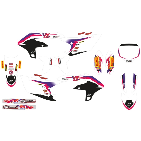 GRAPHIC KIT YZF450 23 50TH