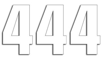 TWO SERIES NUMBER #4 ADHESIVE 3 PACK WHITE - Bild 2