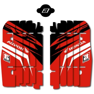 RADIATOR LOUVER STICKERS CRF