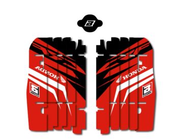 RADIATOR LOUVER STICKERS CRF
