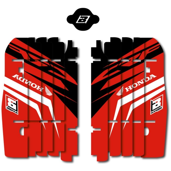 RADIATOR LOUVER STICKERS CRF