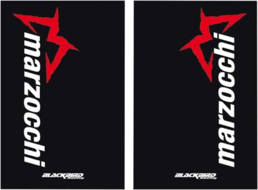 FORK STICKERS MARZOCCHI BLACK 2PK