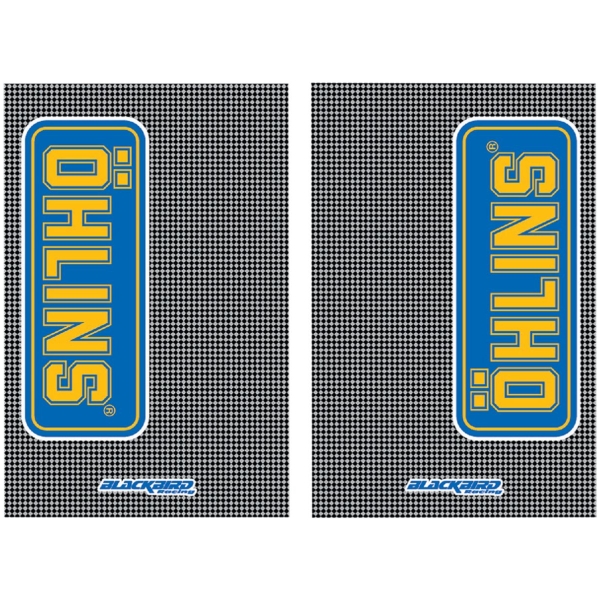 FORK STICKERS ÖHLINS CARBON LOOK 2PK