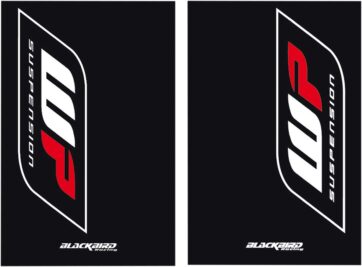 FORK STICKERS WP BLACK 2PK - Bild 2
