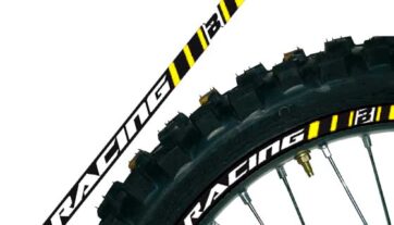RIM STICKER YELLOW