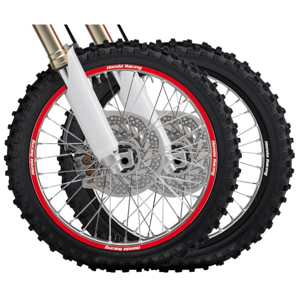 RIM STICKER HONDA RACING BLACK