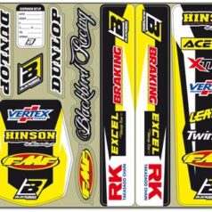 STANDARD LOGO DECAL KIT YELLOW