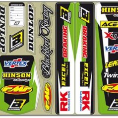 STANDARD LOGO DECAL KIT GREEN