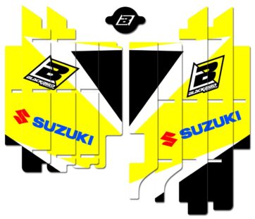 RADIATOR LOUVER DR4 RMZ250 19