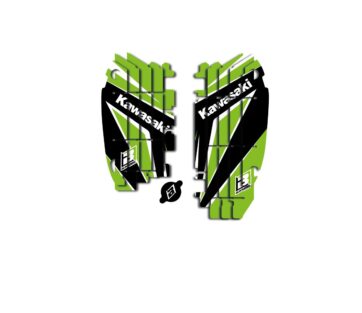 RADIATOR LOUVER STICKER KXF