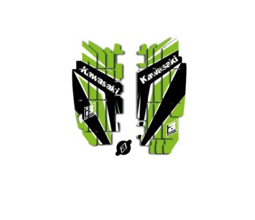 RADIATOR LOUVER STICKER KXF