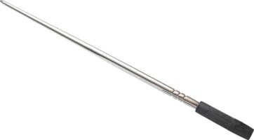 ANTENNA 8" CHR FLEX BASE