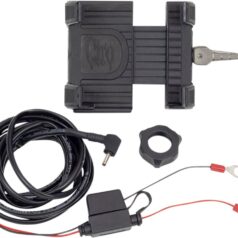 SMARTPHONE/GPS HOLDER PREMIUM WITH CHARGER WITHOUT MOUNT