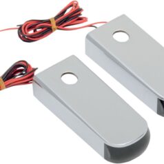 FENDER STRUT LED MARKER LIGHTS CHROME