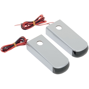 FENDER STRUT LED MARKER LIGHTS CHROME