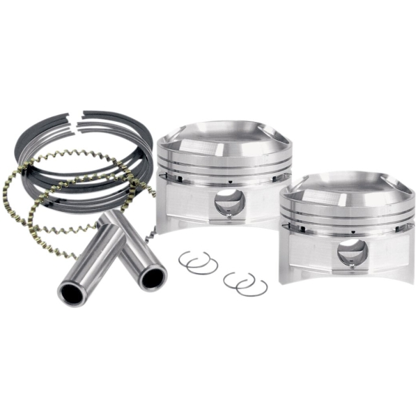 FORGED PISTON KIT 3.625" STD-SIZE STD-COMPRESSION - Twincam 96"
