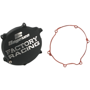 CLUTCH COVER FACTORY RACING  ALUMINUM REPLACEMENT BLACK