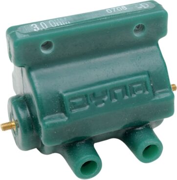 DYNATEK DUAL-PLUG COIL 3OHM GREEN