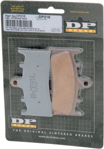 BRAKE PAD DP SINTERED REPLACEMENT STREET TOURING OFF-ROAD/ATV - Bild 2