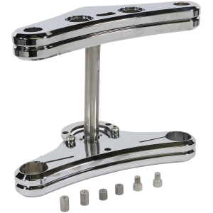 ACCUTRONIX TRIPLE TREE ELITE CONVERSION KIT 5° RAKE 41MM CHROME